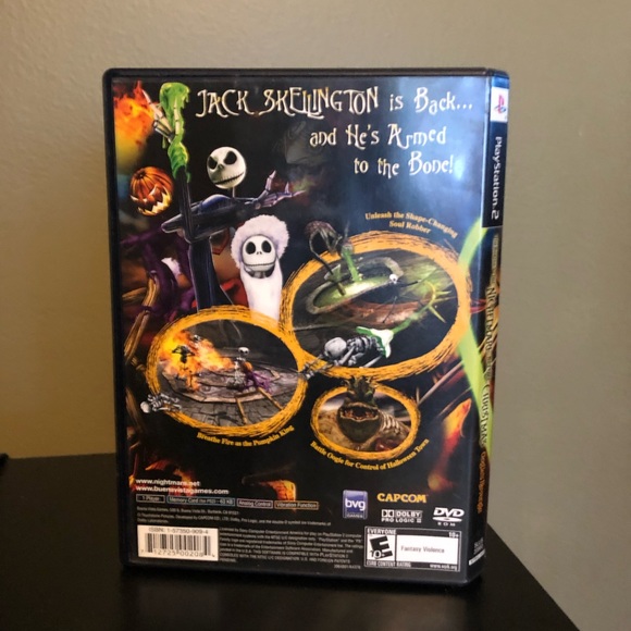 PS2 game The Nightmare Before Christmas: Oogie's Revenge - super RARE game! - Picture 4 of 6